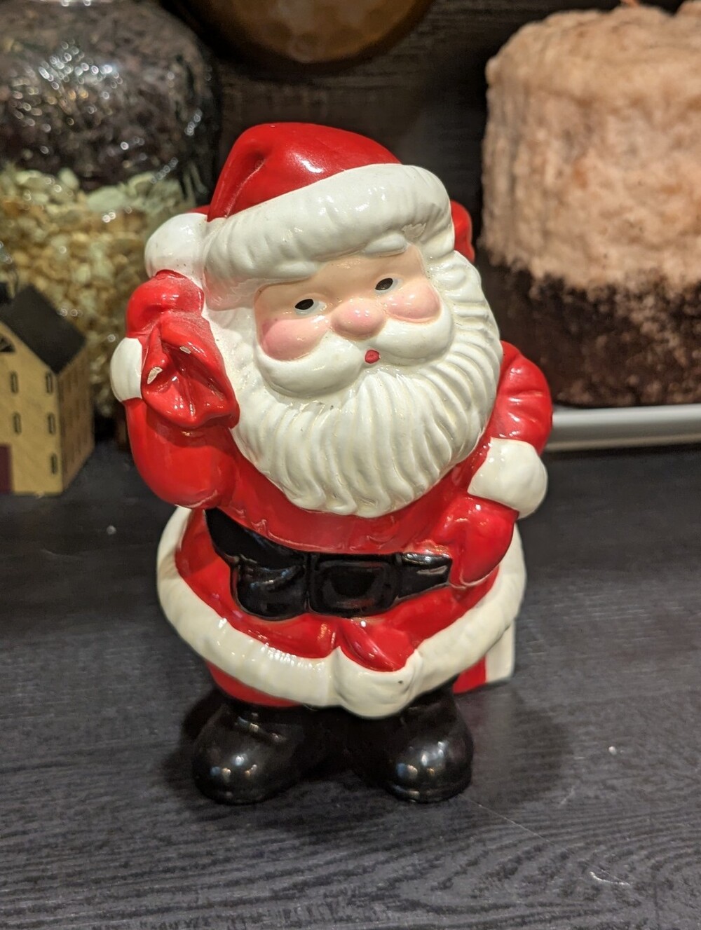 Vintage Avon 1982 Ho Ho Glow Tealight/Votive Candle Holder